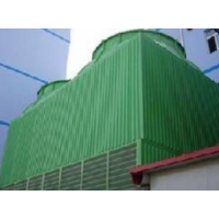 逆流噴霧式無(wú)填料冷卻塔