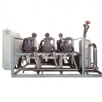 復(fù)盛雙級螺桿三并聯(lián)機(jī)組 NLFS3-75【凝新】